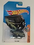 Hot Wheels 2017 Surf's Up Volkswagen Kool Kombi 302/365, Black