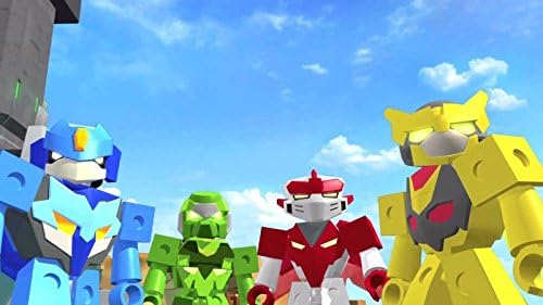 SDore Tenkai Knights Edible Birthday 1/2 Sheet Frosting Cake Topper Image Icing