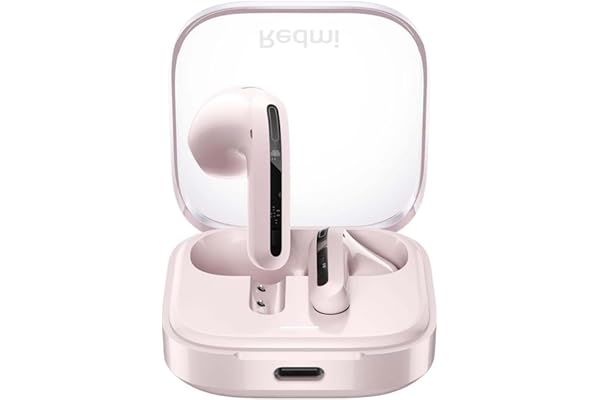 Xiaomi Redmi Buds 6 Active (Global Version) Wireles Earbuds, Bluetooth 5.4 in-Ear Headphones, 30H Long Battery Life,Noise Cancellation for Calls, 5 Tuning Modes, IPX4 Waterproof - Pink