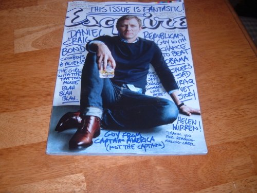 Esquire Magazine (August, 2011) Daniel Craig Cover