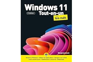 Windows 11 Tout-en-un Pour les Nuls, 2e édition