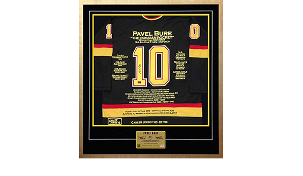 pavel bure signed jersey