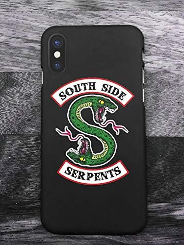 Dhq Hot Street Fashion Serpents Riverdale Logo iPhone XR Case Cover, Cases for iPhone XR - Black