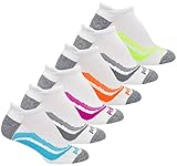 Prince Women's Tab Performance Athletic Socks for Running, Tennis, and Casual Use (6 Pair Pack)