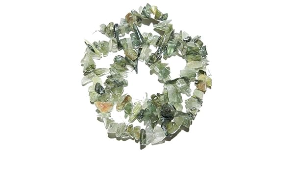 Amazon Com Green Hair Quartz Medium 7mm 10mm Natural Gemstone