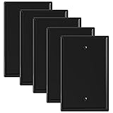 ELEGRP 1-Gang Blank Device Wall Plates, Mid-Size