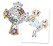 Melissa & Doug Stained Glass Made Easy - Cross Arts & Craft Kit