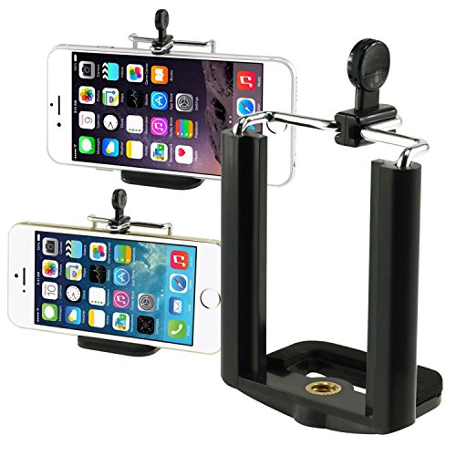 Insten Camera Stand Clip Bracket Holder Monopod Tripod Mount Adapter For Cell phone For iPhone 7/ 7 Plus/ 6S/ 6S Plus, Galaxy S7 Edge/ S7 / S8 / S8+ S8 Plus, LG G6