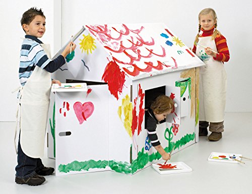 KREUL maisonnette de Jeu XXL JOYPAC, en Carton ondulé