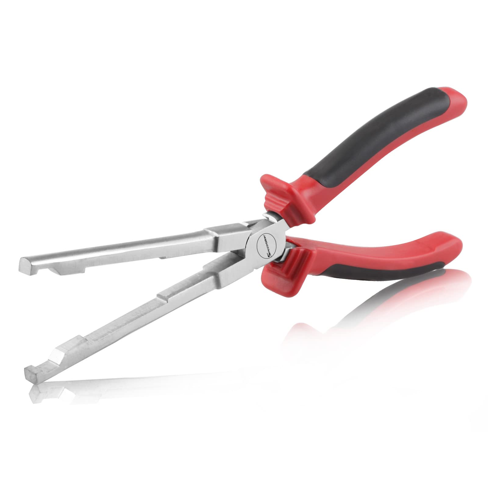 SPEEDWOX Straight Jaw Glow Plug Connector Pliers - Preheated Splice Automotive Connectors Car Tool Clamp Remover Glow Plug Socket Pliers for Diesel Engines Repair