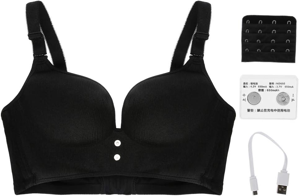 Sujetador de Masaje, Carga por USB Seno eléctrico Masaje del Busto