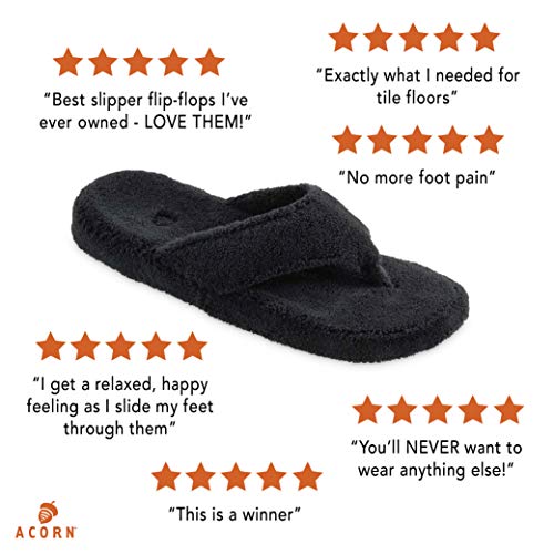 ACORN Women's Spa Thong, Periwinkle, XX-Large / 11-12