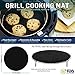 Air Fryer Accessories Set of 2 Air Fryer Racks for Double Layer Compatible with Ninja, Gourmia, Gowise, Chefman + MORE - Includes Cheat Sheets, Heat Resistant Mats and Cleaning Brush