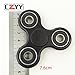 CZYY brand 2017 DIY assembled Non-3D printed Spinner Fidget CUSTOMS DIRT RESISTANT Smooth Surface durable no easy burn EDC ADHD Focus Toy Ultra Durable Speed Bearing long time (Gift Wrapping Black)