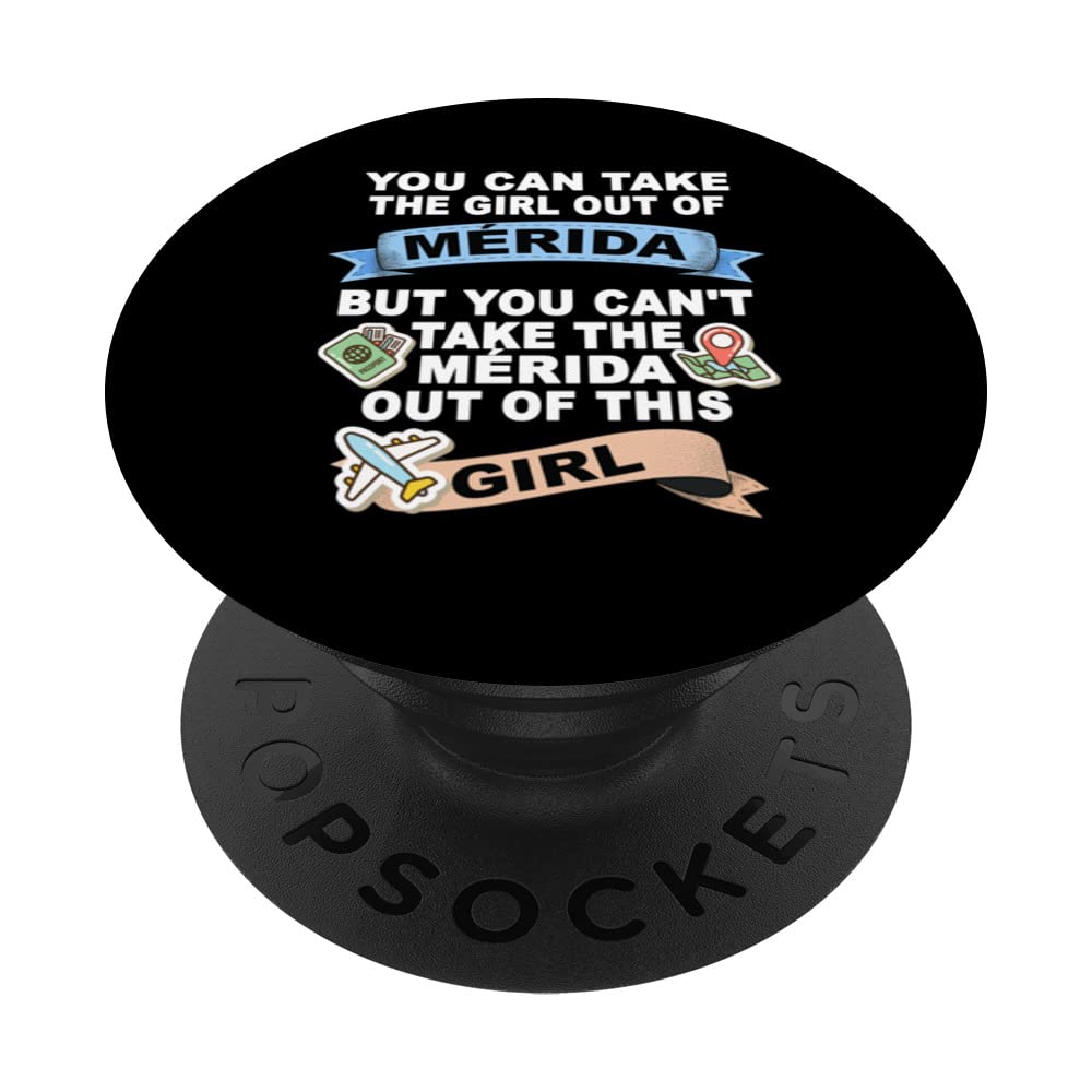 Girl from Mérida - Relocation From Mérida PopSockets Swappable PopGrip