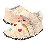 Voberry Infant Toddlers Baby Girls Soft Soled Embroidered Crib Shoes