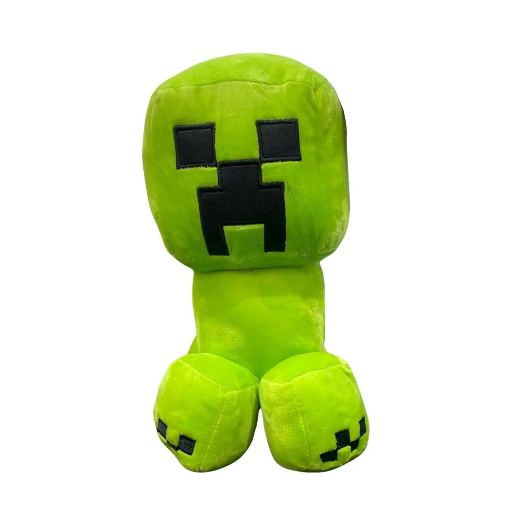 Play by Play Plush Figures Video Game Enderman Steve Alex Creeper Wolf Lama Ocelot Pork Pigman Piglin Creeper
