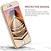 iPhone 7 Case,Lavince Full Body Protection Hard Slim Premium Cover[Dual Layer][Slim Fit] with Tempered Glass Screen Protector for iPhone 7 4.7inch(Luxury Gold)