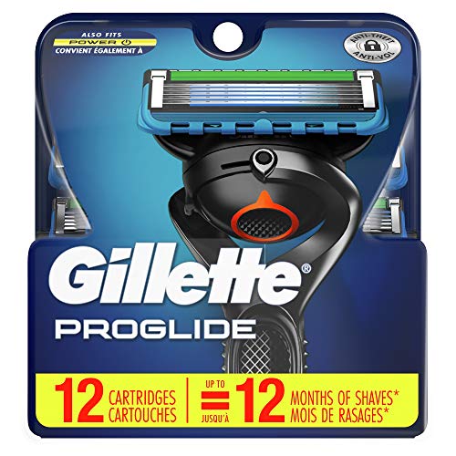 Gillette ProGlide Mens Razor Blade Refills, 12 Count