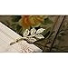 Pixnor 10PCS Europe and the United States Hair Jewelry Hair Clips Athena Olive Branch Leaves Barrettes Bobby Pin Hairpins Hair Ornaments Hair Accessories Beautiful Bride Headwear Edge Clip Clamps