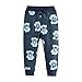 HUAER& Boys Print Car Pattern Cotton Pants Drawstring Elastic Sweatpants