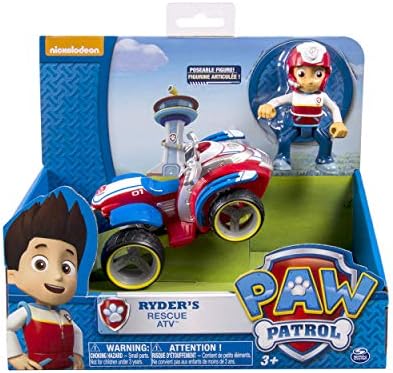 ryder's rescue atv vehicle and figure