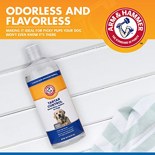 Aditivo para agua Arm&Hammer Anti-Tartato para Cachorro