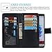 LG G3 Case, LG G3 Wallet Case, TabPow [Wallet Case] 9 Card Holder [Detachable Wallet Folio] PU Leather Flip Case with Lanyard Strap for LG G3