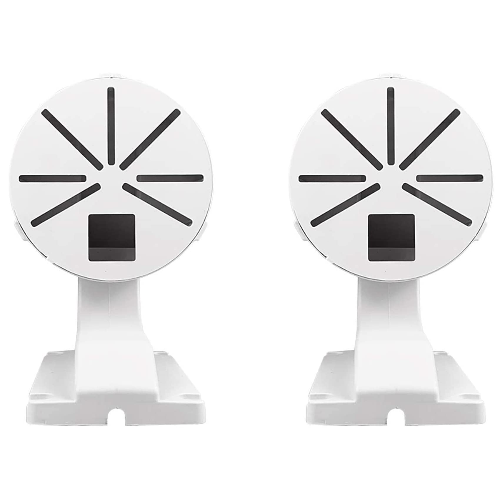 Yuemsh Security Camera Mount Bracket,ABS Indoor Outdoor Wall Mount L-Type Bracket for CCTV Security Dome IP Camera Mounting