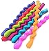 Elecrainbow 100 Count 42 Inches Thickened Assorted Spiral Balloons,Long Colorful Balloons for Birthday Wedding Anniversary Graduation Party Decorations