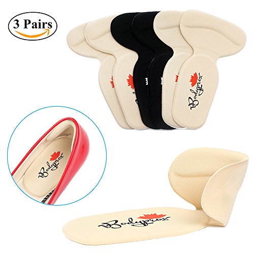 Heel Cushion Insole 3 Pairs, Back Heel Pads for High Heels Blisters