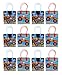 TINYMILLS Monster Truck Themed Party Favor Bags Treat Bags with Handles, Monster Truck Candy bags for Birthday Party Goodie Bags, Party Supply Decoration, Pack of 12