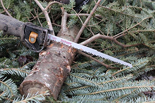 12-Inch Wood Pruning Saw Blades for Reciprocating/Sawzall Saws - 5 Pack