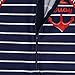 HUANQIUE Baby Boys Swimsuit Short Sleeve Sunsuit One-piece Rash Guard Navy 1-2 Years