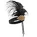 JustinCostume 1920s accessories Headband Necklace Gloves Cigarette Holder