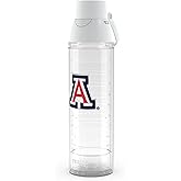 Tervis Venture® Lite Tritan 24oz Venture™ Lite with 2-in-1 VersaLid® | Arizona Wildcats - Primary Logo | Made in America, Leakproof, Double-Wall Vacuum Insulated, Keeps Drinks Cold