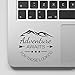 Adventure Awaits Those Looking Quote Motivational MacBook Decal Inspirational Laptop Sticker Quote Compatible with MacBook Retina, MacBook Air, MacBook Pro Wicked Decals