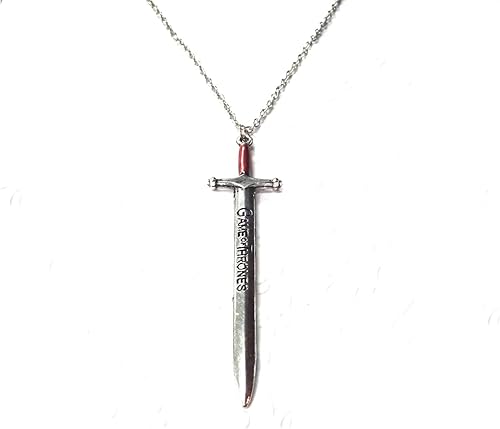 Amazon Com Gsc Moda Game Of Thrones Sword Necklace Season 1