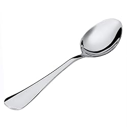 Lazooy 8 Pack Soup Spoons Dinner Spoon 18/10