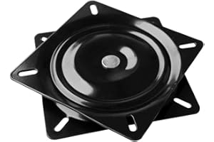 Dailydanny Heavy Duty Bar Stool Swivel Replacement for Recliner Chair & Bar Stool Square Swivel Furniture Replacement(Ball Bearing) (6 inch)