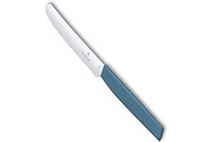 Victorinox Swiss Modern Tomato & Table Knife, Wellens, 11 cm, Cornflower