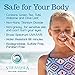 Stream2Sea Reef Safe Travel Size Sport Sunscreen for body SPF 30, 3-Pack - Natural, Water Resistant, Coral and Ocean Friendly Mineral Sunblock, UVA UVB Protection