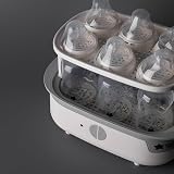 Tommee Tippee Supersteam Electric Steriliser 6 Bottles 5-Minute Cycle White view 7