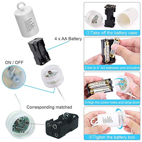 Inshere 120 LED Copper Wire Firework Lights Starburst Light with Remote,8 Modes String Fairy Lights Waterproof,Decorative Hanging Lights for Christmas, Home, Indoor Outdoor (2 Pack) (Multicolor)