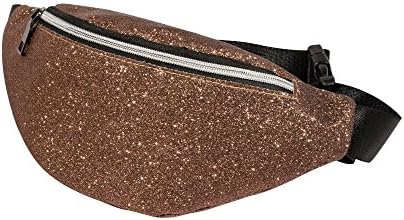 MOIKA Women Waist Pack,Fashion Ladies Girls Bling Sequins Shoulder Bag Messenger Bag Chest Bag