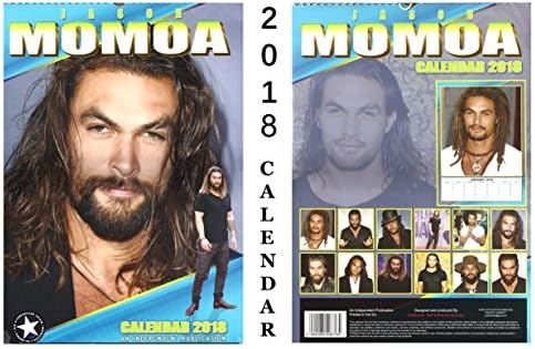JASON MOMOA CALENDAR 2018 + JASON MOMOA KEYRING