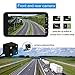 Dual Dash Cam Front and Rear,DareTang Full HD 1080P Car Camera DVR with 4 Inch LCD Screen/170°Wide Angle/G-Sensor/WDR/Parking Monitor/Loop Recording/Motion Detection,Dashboard Camera Recorder