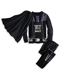 Disney, piyama con diseño de Darth Vader, para niños, alta calidad, tallas 2 a 10