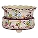 Original Candle Warmer - Electric 2-in-1 Fragrance Air Freshener - 2 Piece Ceramic Melt Tart Wax Cube Melter - Eliminate Odors - Bird Pattern