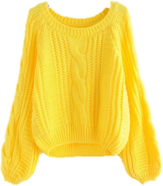 Amazon Sebles レディース ニット セーター 長袖 フリーサイズ ラウンドネック 赤 紫 黄 黒 9種類 カラフル カラー 秋冬 15 イエロー セーター 通販 Amazon Sebles レディース ニット セーター 長袖 フリーサイズ ラウンドネック 赤 紫 黄 黒 9種類 カラフル カラー 秋冬 15 イエロー セーター 通販
